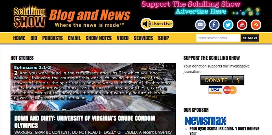 The Schilling Show Blog and News
